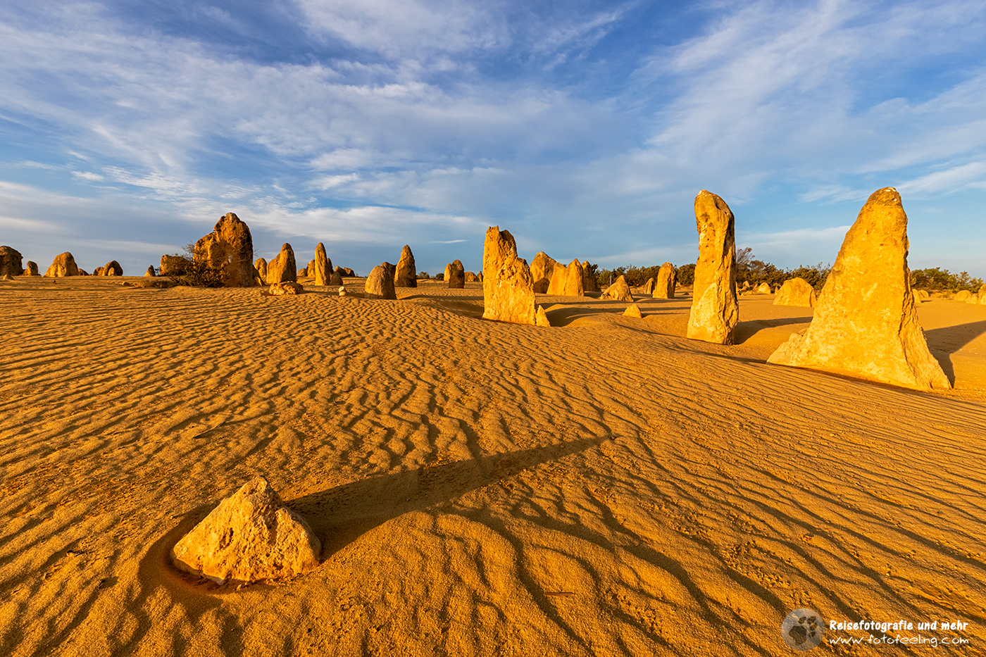 Pinnacles Desert, Nambung National Park, Western Australia, Australien