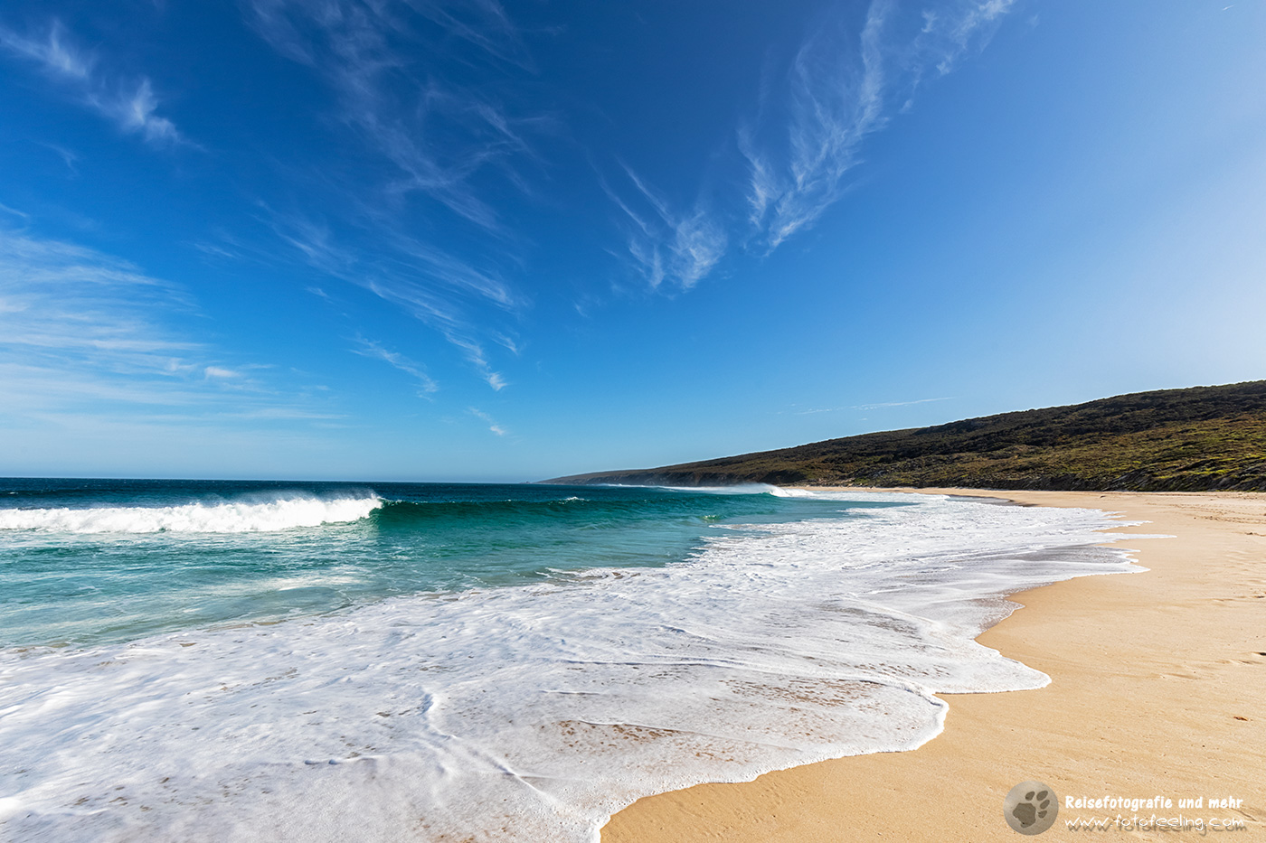 Einsamer Traumstrand, Yallingup Beach, Western Australia, Australien