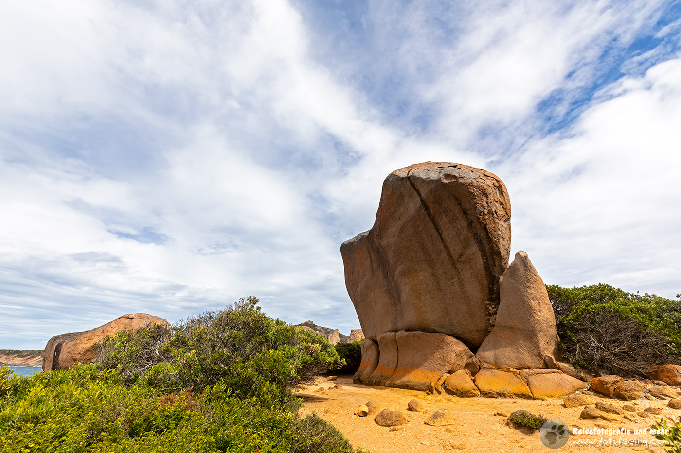 Whistling Rock, Thistle Cove, Cape Le Grand National Park, South Australia, Australien