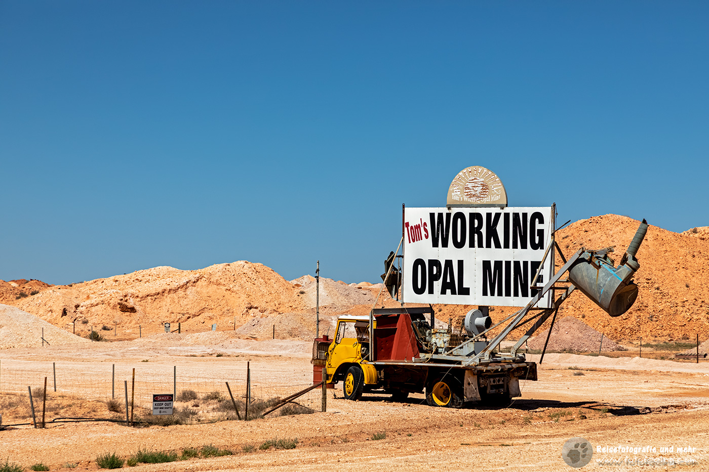 Tom´s working Opal Mine, Coober Pedy, South Australia, Australien