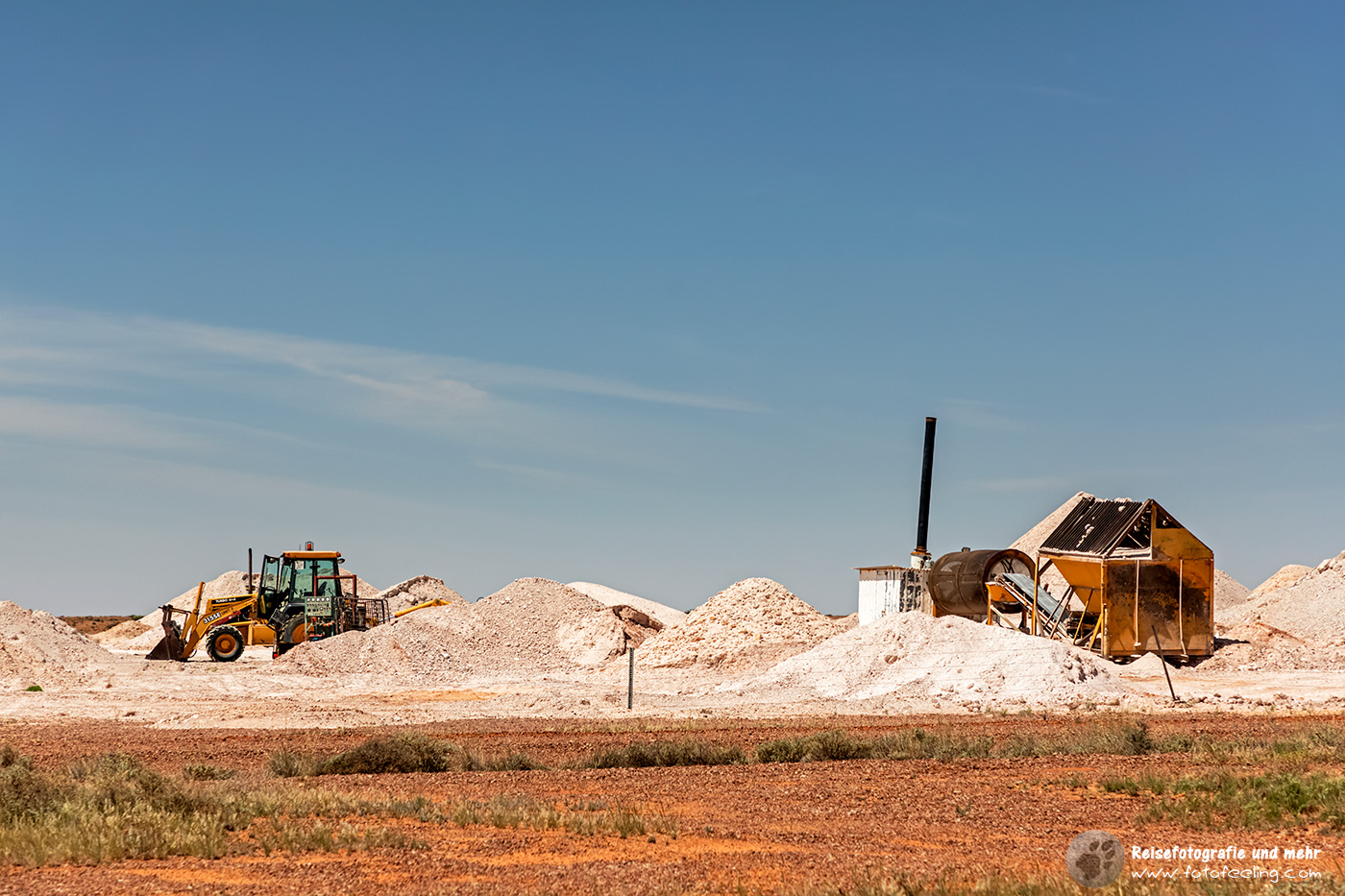 Opal Minen bei Coober Pedy, South Australia, Australien