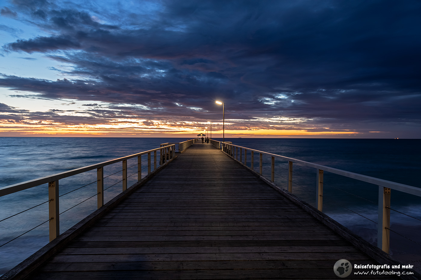 Henley Beach Jetty, Adelaide, South Australia, Australien