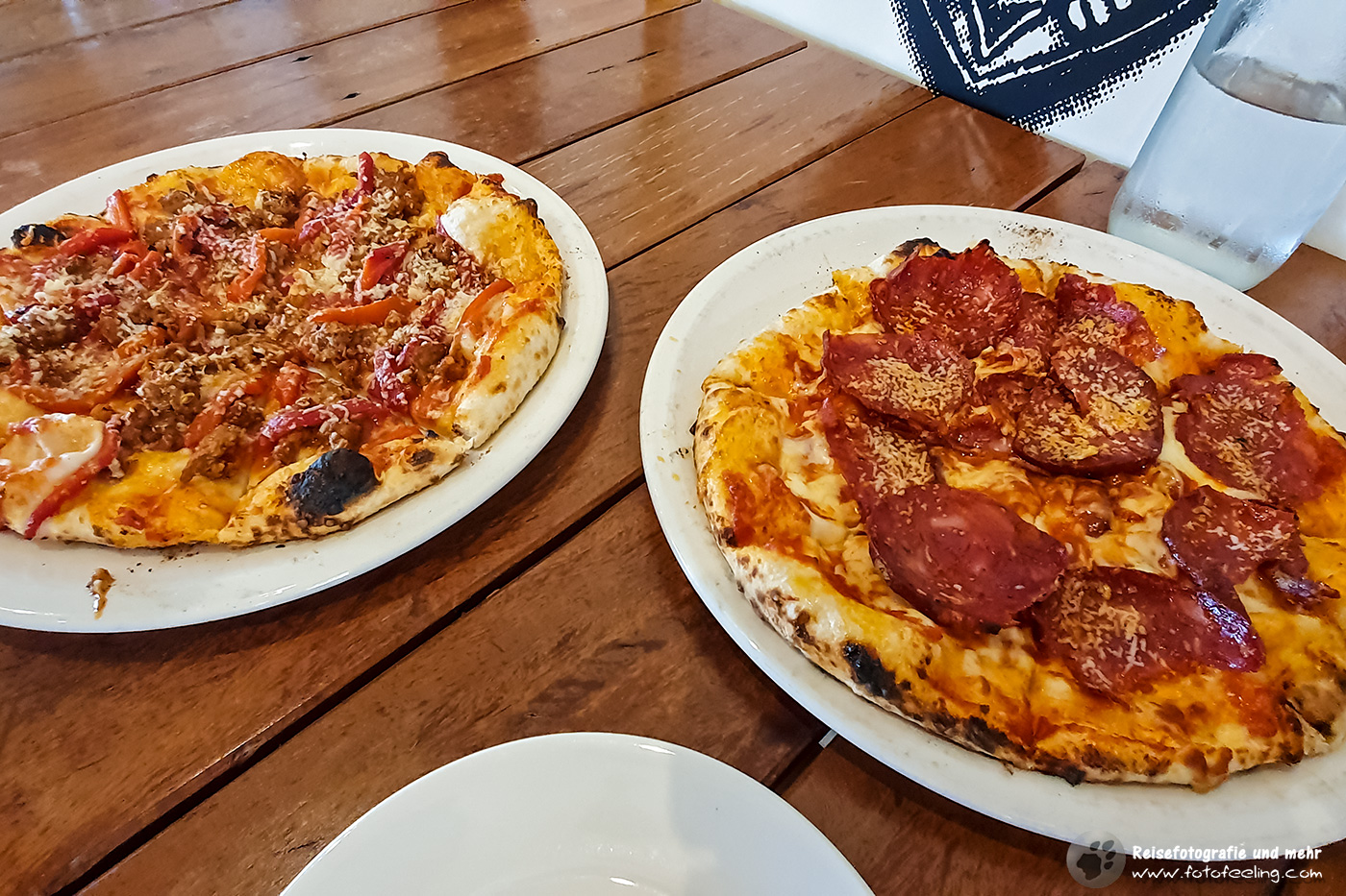 Super Pizza im Ottelia + Fodder, Coonawarra, South Australia, Australien
