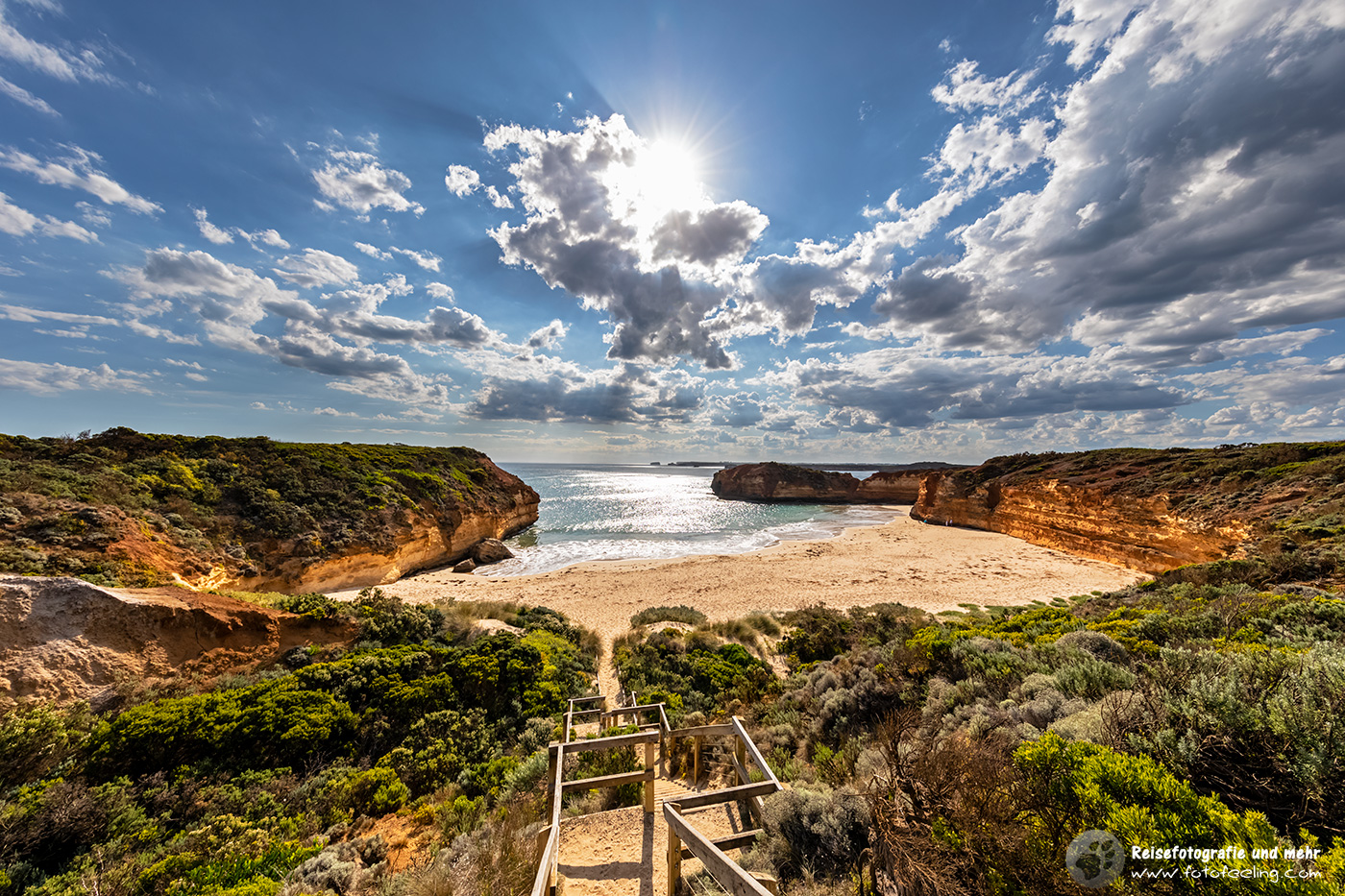 Worm Bay neben der Bay Of Martyrs, Great Ocean Road, Victoria, Australien