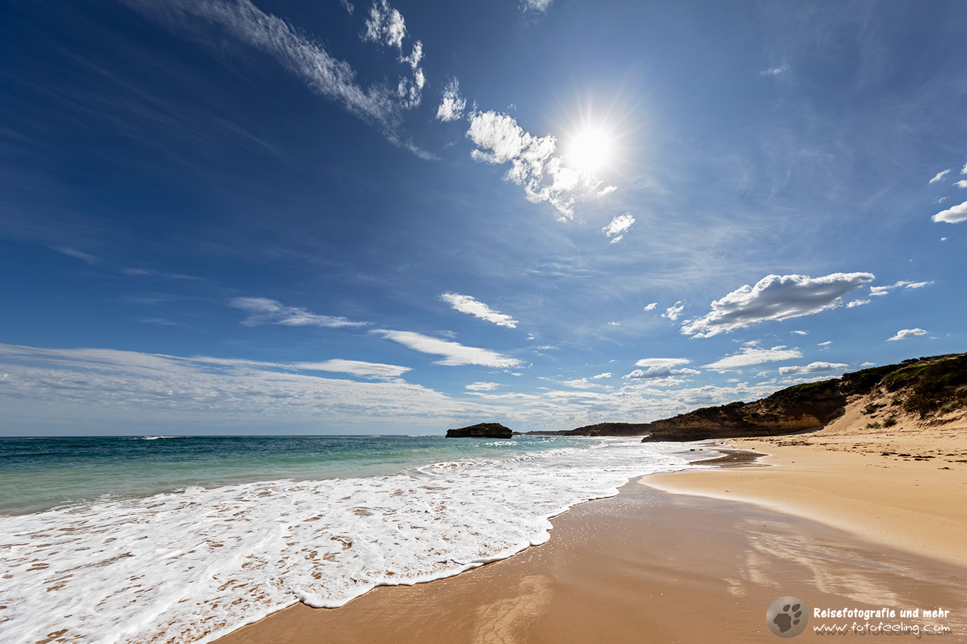 Strand in der Bay Of Martyrs, Great Ocean Road, Victoria, Australien