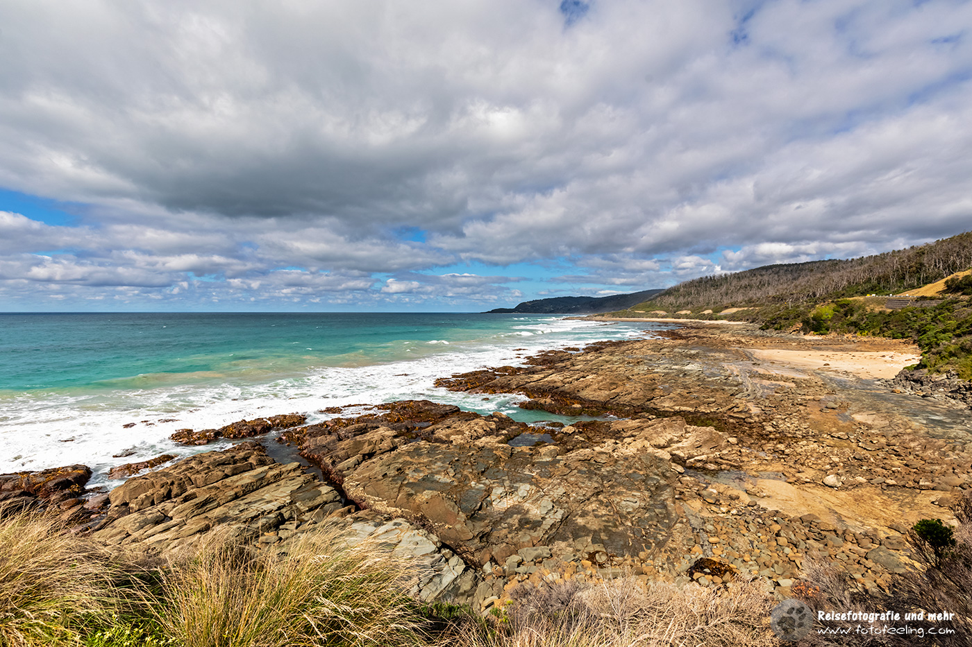 Wilder Strand an der Great Ocean Road, Victoria, Australien