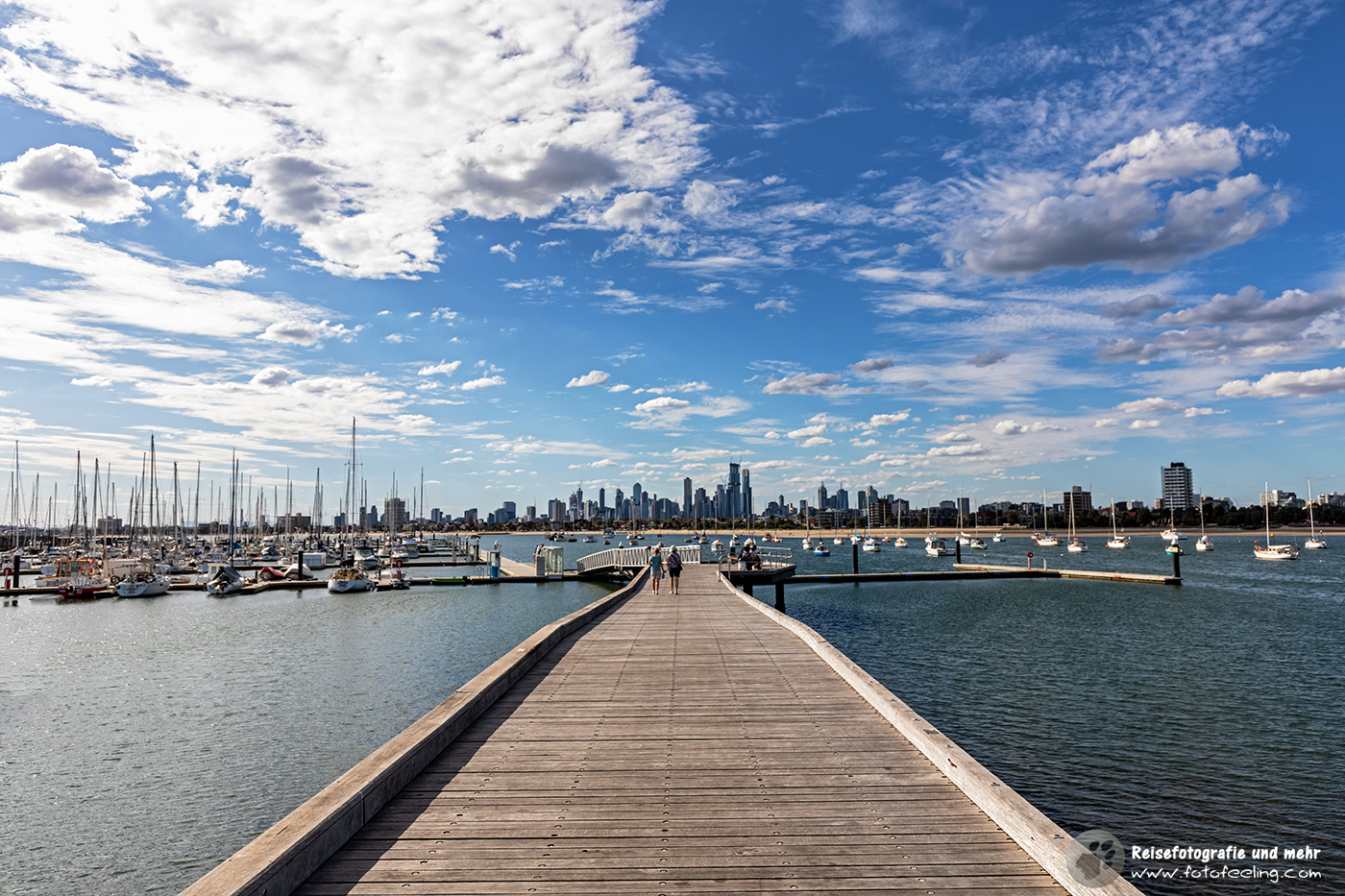 St Kilda Pier, Melbourne, Victoria, Australien