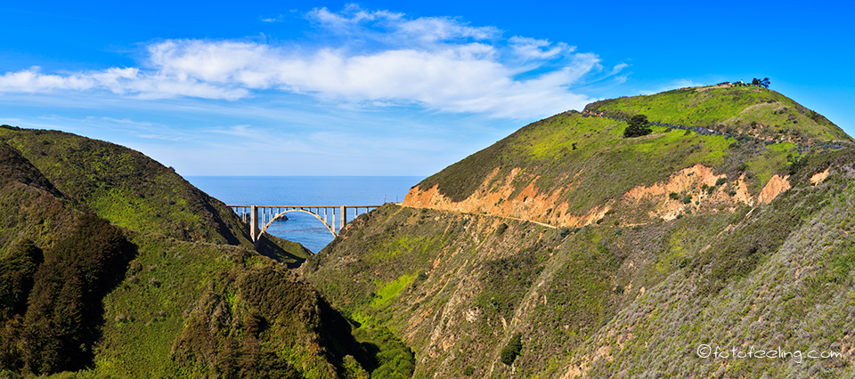 Bixby Creek Bridge, California State Route 1, Highway 1, Big Sur, Kalifornien, Amerika