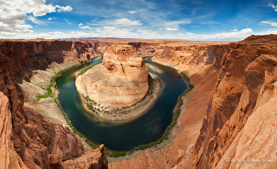 Horseshoe Bend des Colorado Rivers, Page