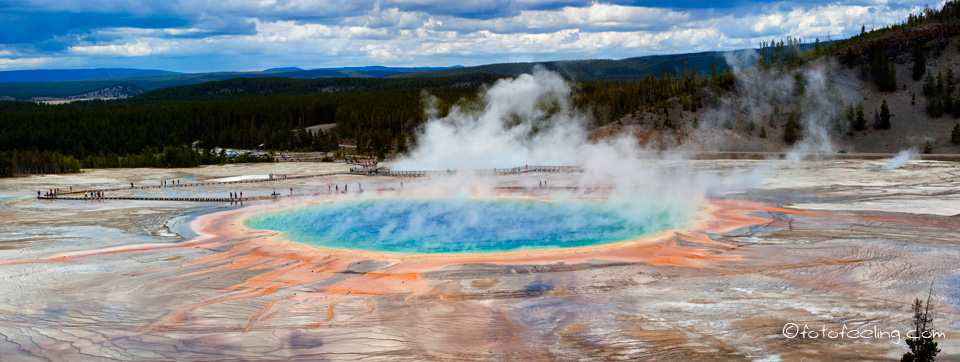 Grand Prismatic Spring, Yellowstone Nationalpark