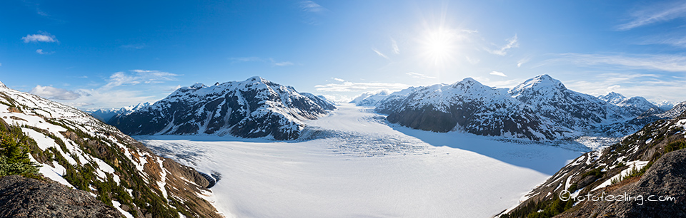 Salmon Glacier,  Stewart, British Columbia, Kanada - Hyder, Alaska