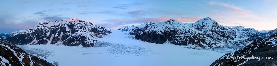 Salmon Glacier,  Stewart, British Columbia, Kanada - Hyder, Alaska