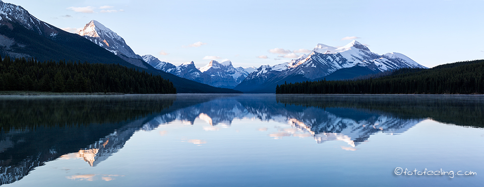 Maligne Lake, Jasper Nationalpark, Alberta, Kanada