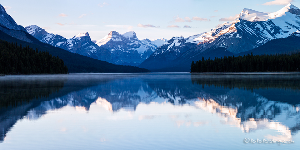 Maligne Lake, Jasper Nationalpark, Alberta, Kanada