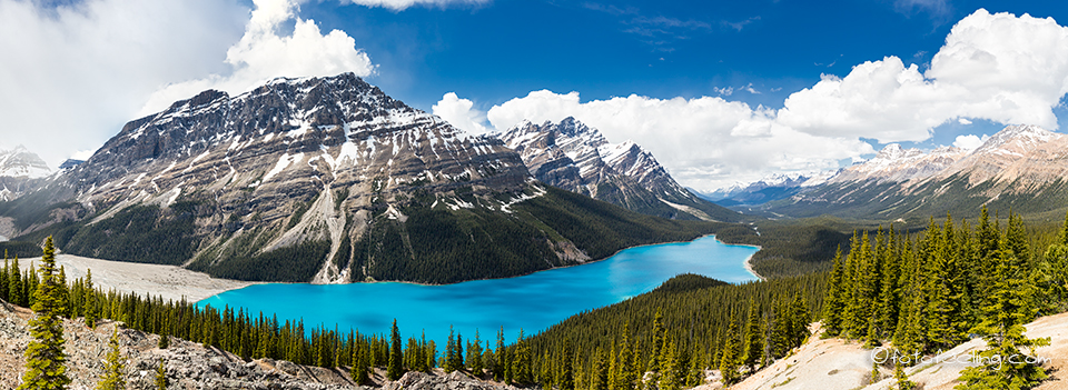 Peyto  Lake, Banff  Nationalpark, Rocky  Mountains, Alberta, Kanada