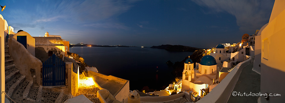 Morgenstunde in Oia, Santorin