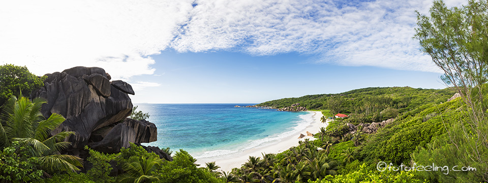 Grand Anse, Ostküste, La Digue, Seychellen