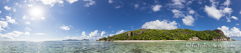 Anse Source D'Argent, Westküste, La Digue, Seychellen