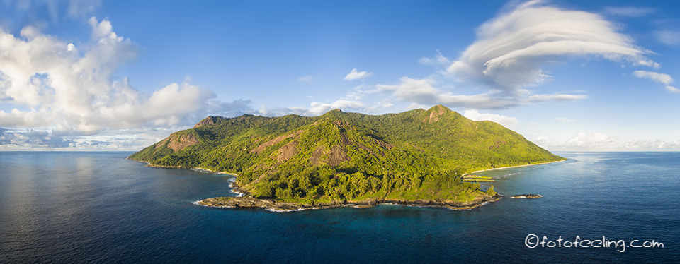Insel Silhouette, Pointe Ramasse Tout und der Strand La Passe, Seychellen